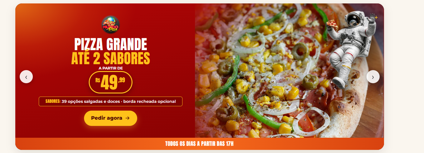 Destaque do Mundo da Pizza em Samambaia